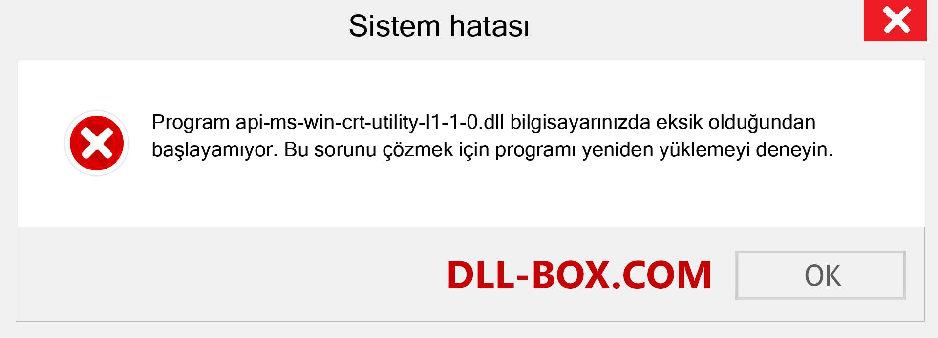 api-ms-win-crt-utility-l1-1-0.dll dosyası eksik mi? Windows 7, 8, 10 için İndirin - Windows'ta api-ms-win-crt-utility-l1-1-0 dll Eksik Hatasını Düzeltin, fotoğraflar, resimler